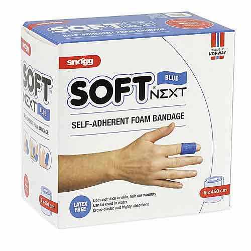 Soft-Pflaster B=6cm x4.5m , klebstofffrei, auch auf schmutziger Haut klebend, ideal fr blutige Wunden<br>Soft Plaster , the glue free, elastic and self-adhesive plaster which may be applied on all types of cuts and wounds<br>Laborbedarf ,Arbeitsschutz ,Wundversorgung