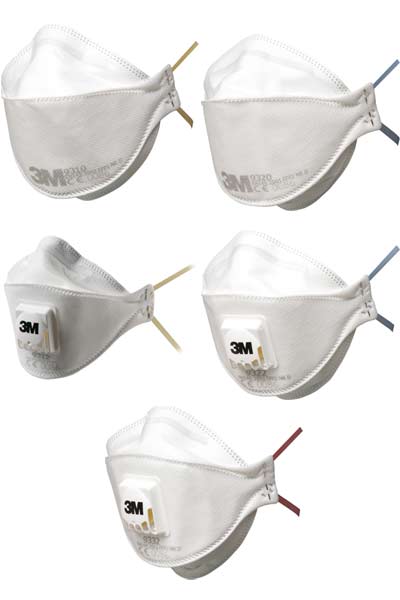 3M Atemschutzmasken Serie 9300, Faltmasken  zur Zeit nicht lieferbar
