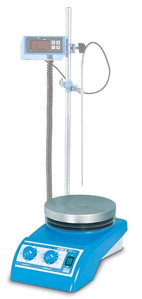 Magnetrhrer UNIMAG-AREX analog mit Heizung mit Kontaktthermometeranschluss <br>Laborbedarf, Magnetrhrer,Probenvorbereitung