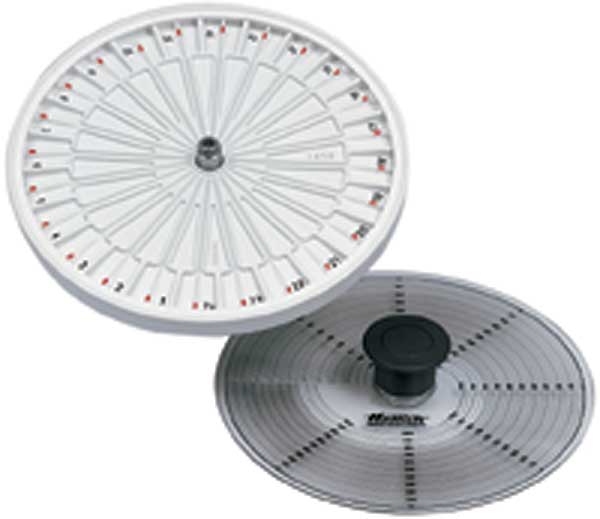 Hämatokritrotor, n= 15.000 min-1, RCF 21382, für 24 Kapillarröhrchen (Standard, mylarverstärkt und selbstdichtend und mylarverstärkt