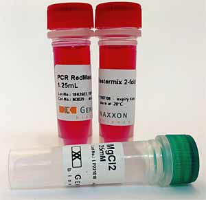 RedMastermix (2X) Taq PCR Mastermix mit rotem Farbstoff</p>RedMastermix (2x)-PCR master mix with red dye</p>Laborbedarf,Biochemikalien,PCR-Reagentien,RedMastermix (2x)