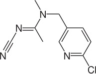 Acetamiprid CAS 135410-20-7 Standardsubstanz fr die Analytik 1ml Konzentration 100g/ml in Aceton<br>Suchworte: Laborbedarf, Chemikalien,Standards